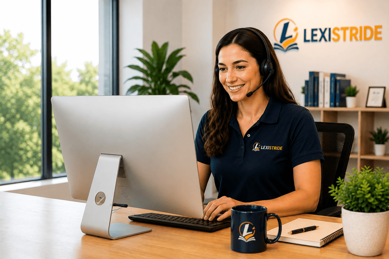 LexiStride support specialist ready to help